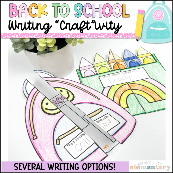 Back to School Writing Craft