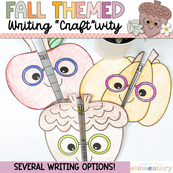 Fall Student Writing Craftivity